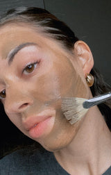 clay mask for clear, glowing skin