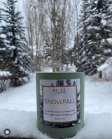 Snowfall Candle
