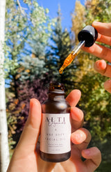 age defy, anti aging face oil skincare