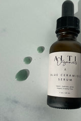 hydrating blue ceramide serum skincare