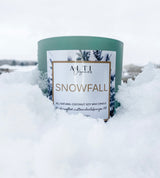 Snowfall Candle